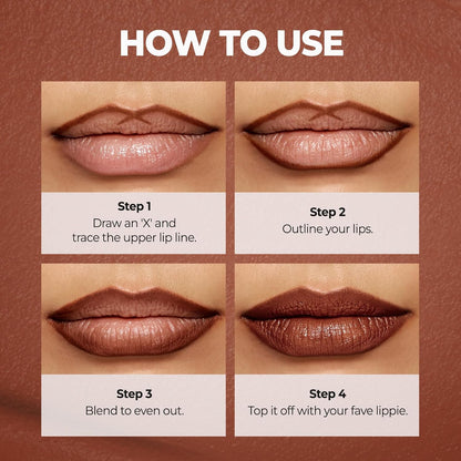 Easy Glide Lip Liner — Creamy, Blendable Color with Smooth Application, Summervibes🎁